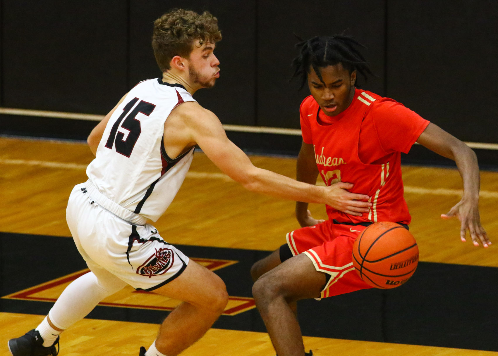 Andrean at Lowell boys basketball